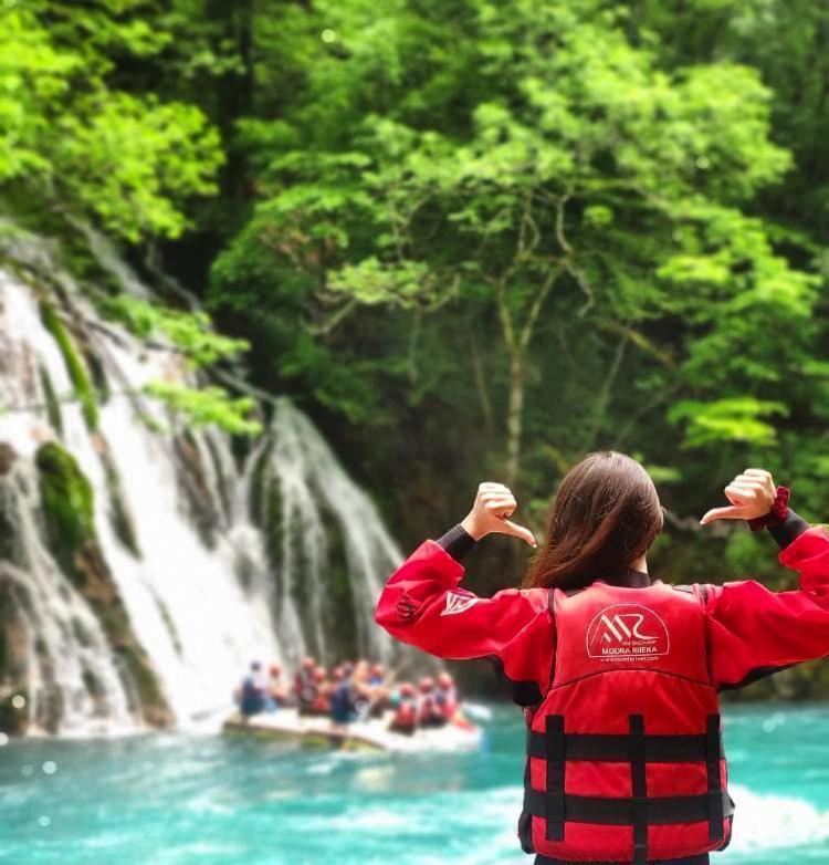 Rafting Camp Modra Rijeka Hotel Scepan-Polje Ngoại thất bức ảnh