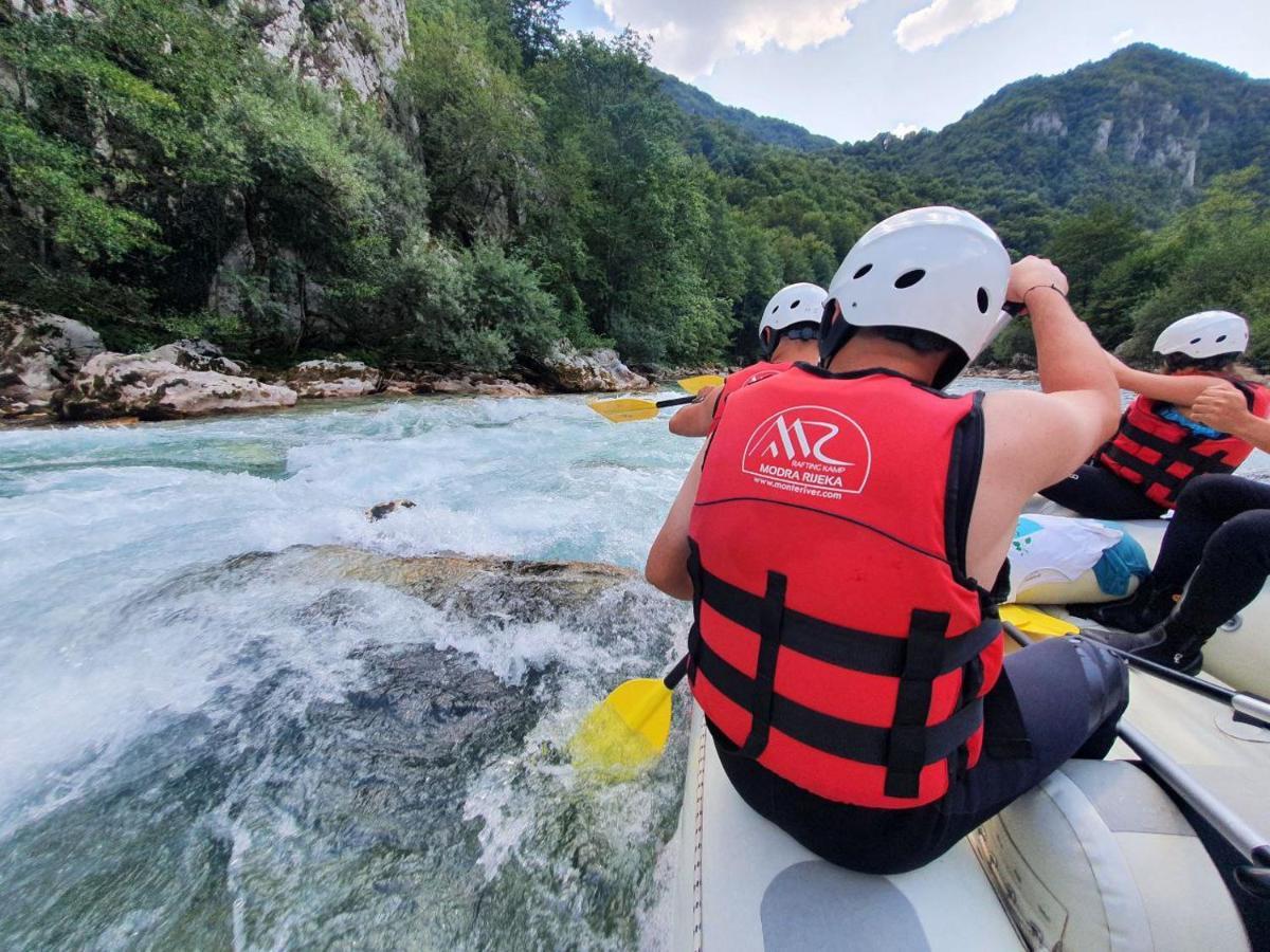 Rafting Camp Modra Rijeka Hotel Scepan-Polje Ngoại thất bức ảnh