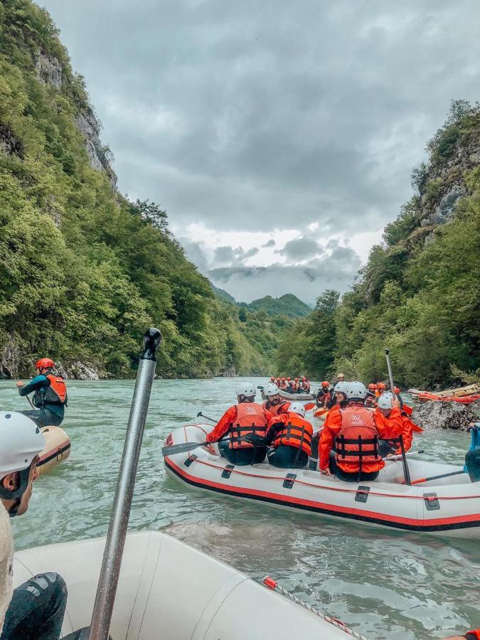 Rafting Camp Modra Rijeka Hotel Scepan-Polje Ngoại thất bức ảnh