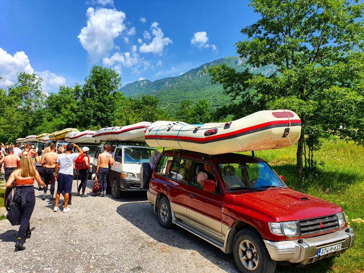 Rafting Camp Modra Rijeka Hotel Scepan-Polje Ngoại thất bức ảnh
