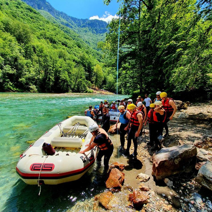 Rafting Camp Modra Rijeka Hotel Scepan-Polje Ngoại thất bức ảnh