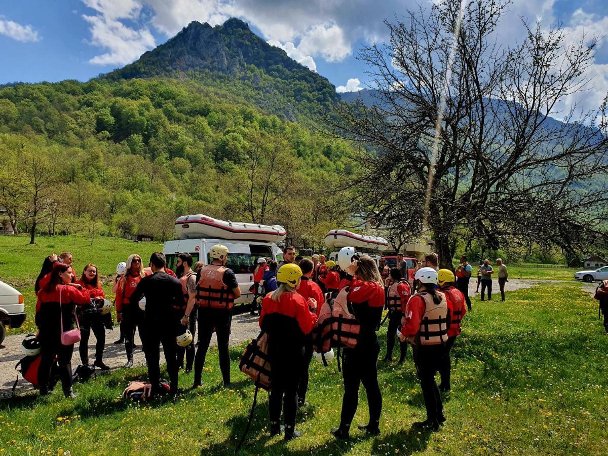 Rafting Camp Modra Rijeka Hotel Scepan-Polje Ngoại thất bức ảnh