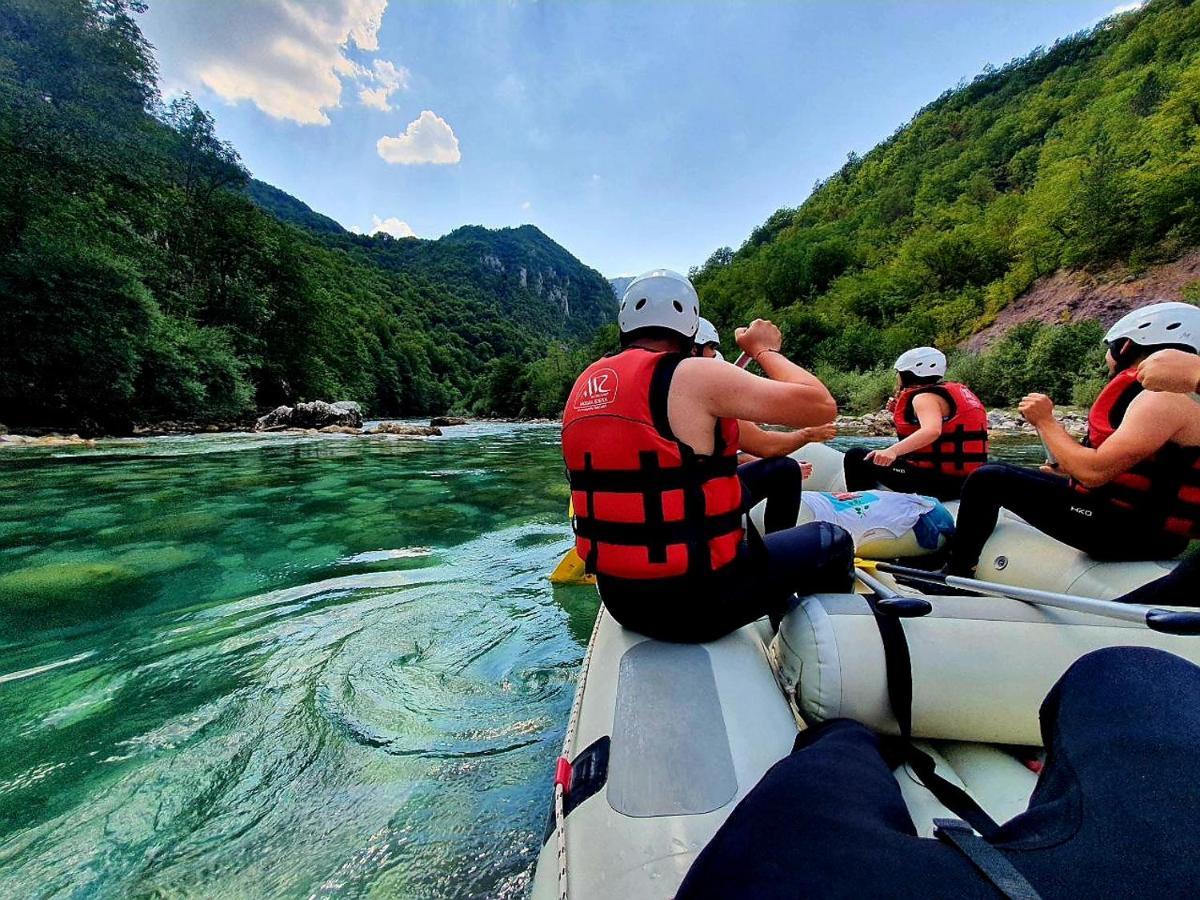 Rafting Camp Modra Rijeka Hotel Scepan-Polje Ngoại thất bức ảnh